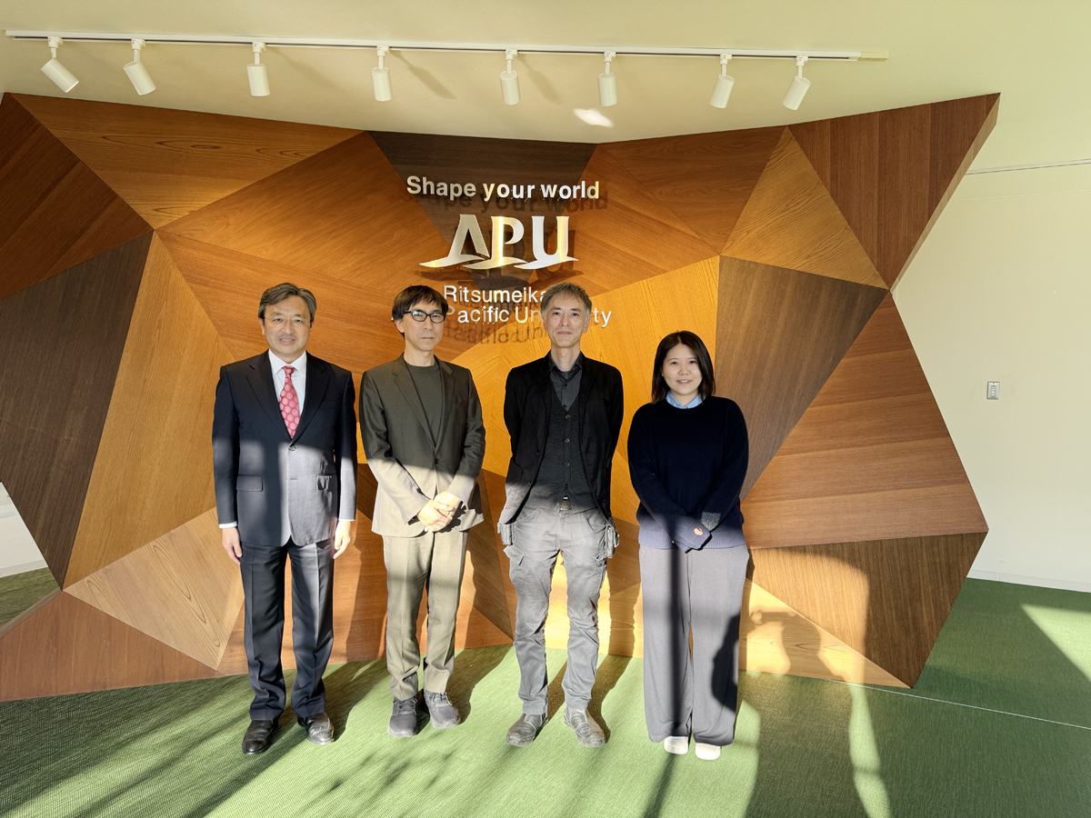 立命館アジア太平洋大学(APU)へ訪問